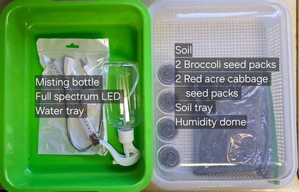 DIY Microgreens Grow-Kit