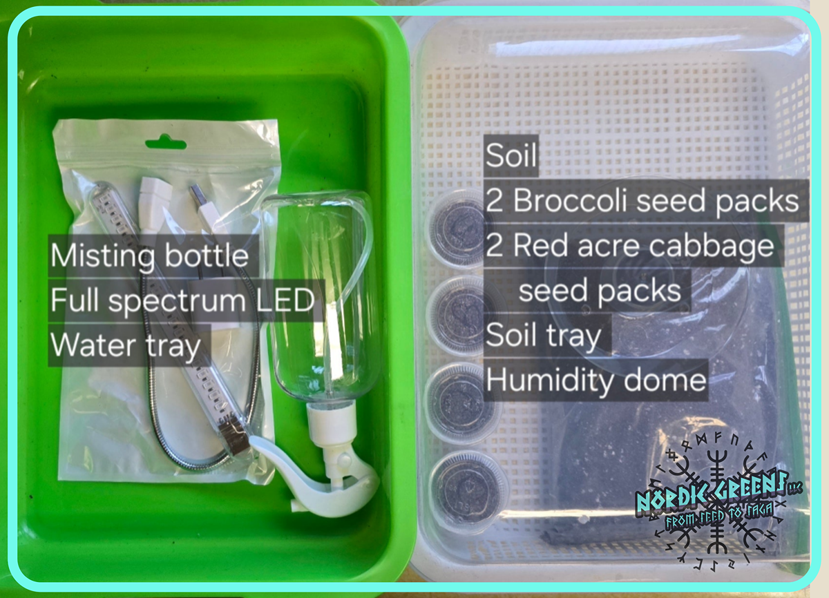 DIY Microgreens Grow-Kit
